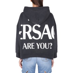 HOODED SWEATSHIRT WITH LOGO