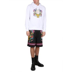SWEATSHIRT WITH LOGO PRINT