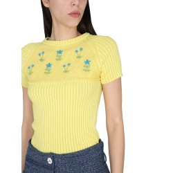 JERSEY WITH EMBROIDERY