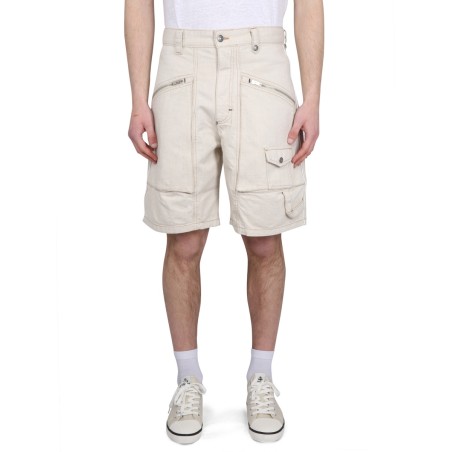 PEIO DENIM BERMUDA SHORTS