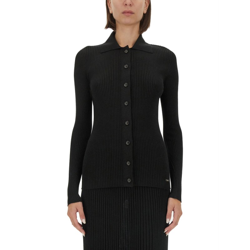 RIBBED SWEATER.