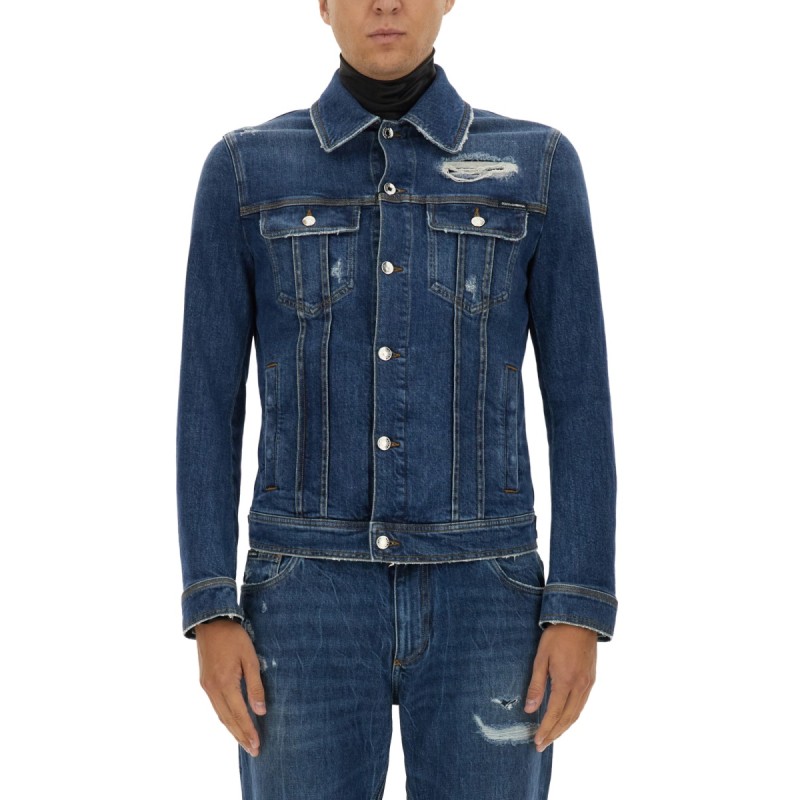 STRETHC DENIM JACKET
