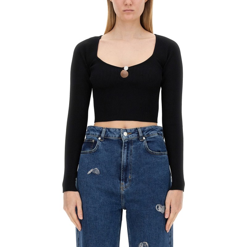RIBBED CROP TOP