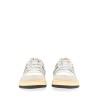 MESH, SUEDE AND NAPPA LEATHER SNEAKER