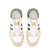 MESH, SUEDE AND NAPPA LEATHER SNEAKER