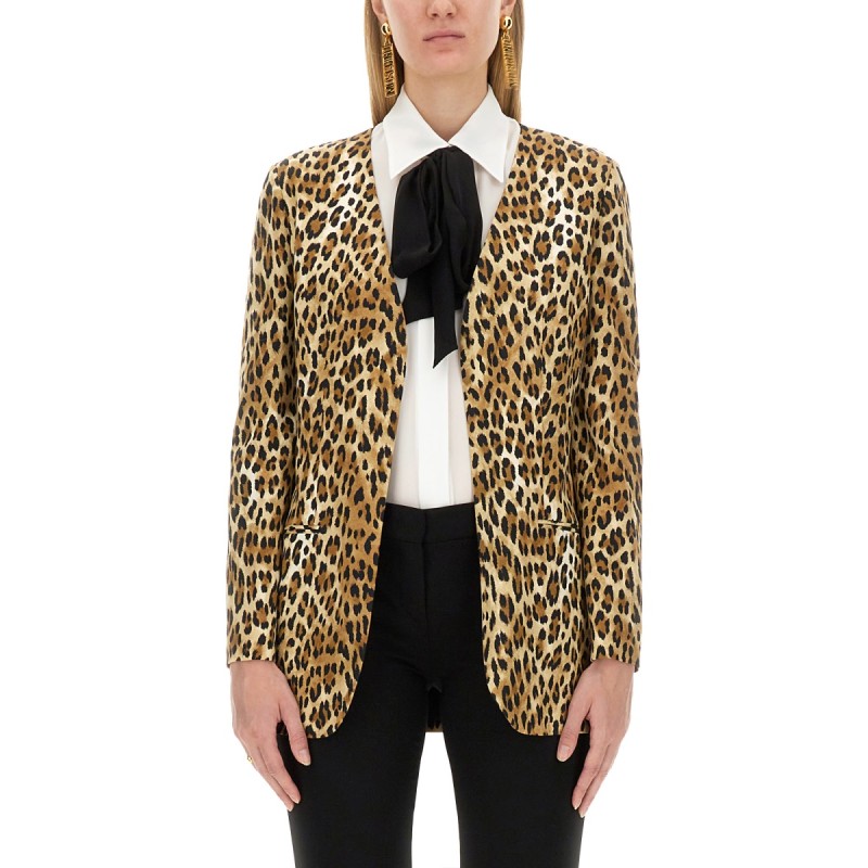 JACKET WITH ANIMAL PATTERN