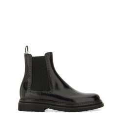 BRUSHED LEATHER BOOT