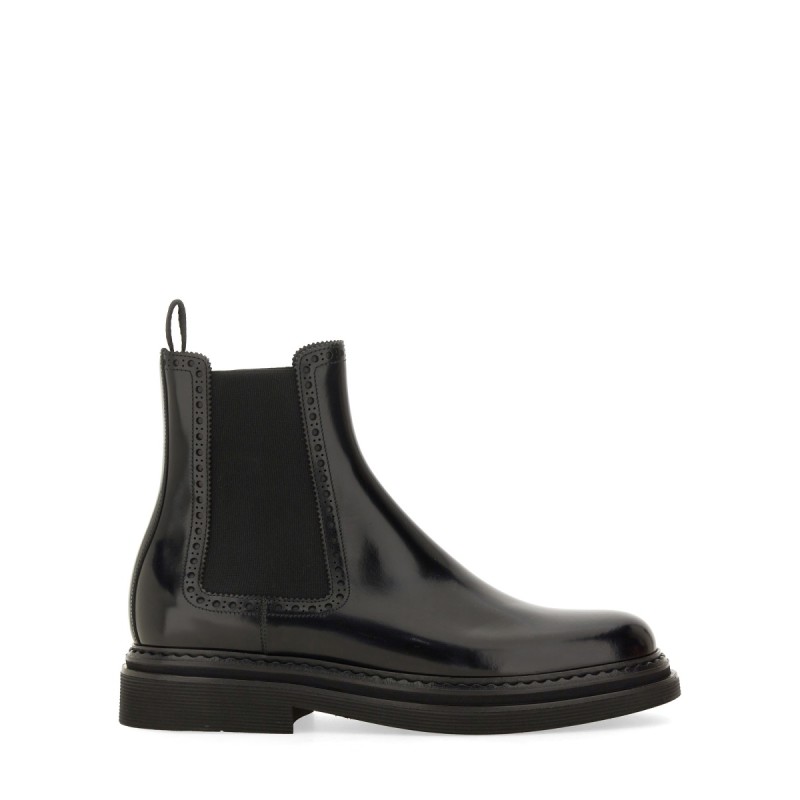 BRUSHED LEATHER BOOT