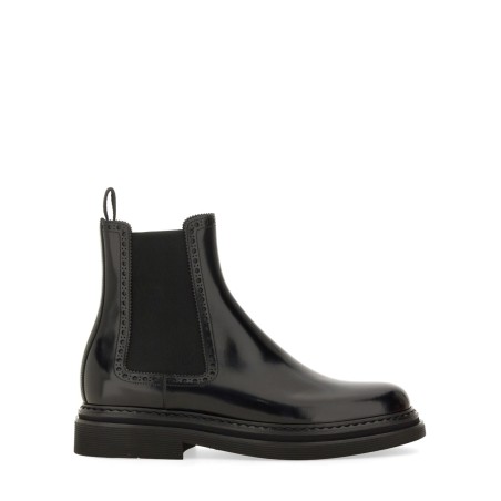 BRUSHED LEATHER BOOT