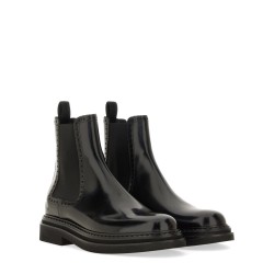 BRUSHED LEATHER BOOT