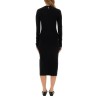 MIDI DRESS WITH SLIT