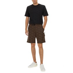T-SHIRT WITH ALL OVER LOGO