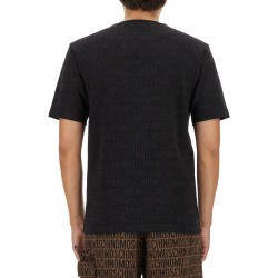 T-SHIRT WITH ALL OVER LOGO