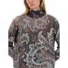 PRINTED WOOL SWEATER