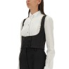 DOUBLE-BREASTED TUXEDO VEST