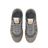 MESH, SUEDE AND NAPPA LEATHER SNEAKER