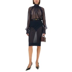KNIT PENCIL SKIRT