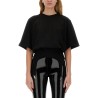 T-SHIRT WITH SUSPENDERS