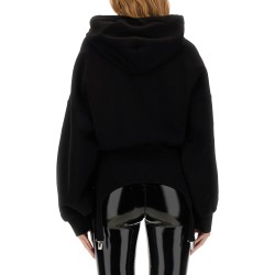 SWEATSHIRT WITH SUSPENDERS