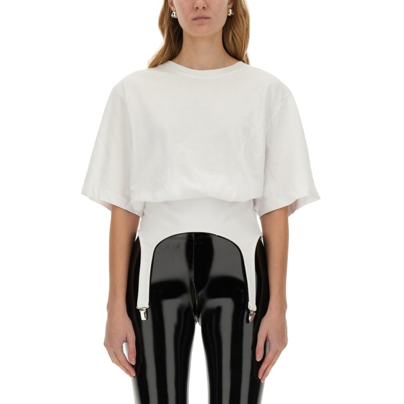 T-SHIRT WITH SUSPENDERS
