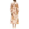"ASCENSION PLUNGE" MIDI DRESS
