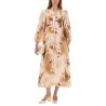 "ASCENSION PLUNGE" MIDI DRESS