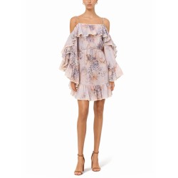 MINI DRESS WITH RUFFLES "CASCADIAN"