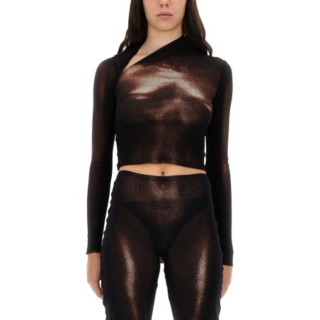 "BODY DUST" PRINT TOP