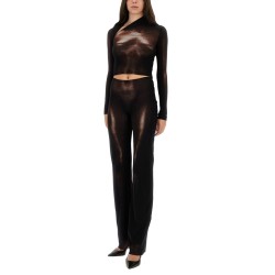 "BODY DUST" PRINT TOP
