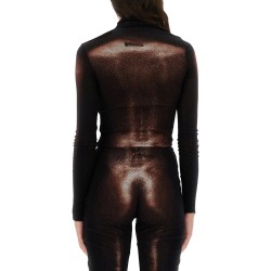 "BODY DUST" PRINT TOP