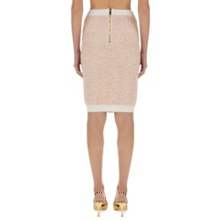 TWEED MIDI SKIRT
