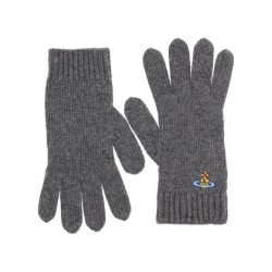 GLOVES WITH ORB EMBROIDERY