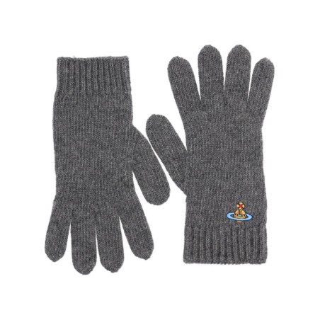 GLOVES WITH ORB EMBROIDERY