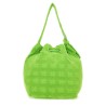 OVERSIZED "T MONOGRAM" BUCKET BAG