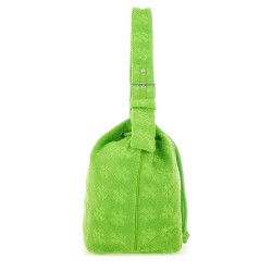 OVERSIZED "T MONOGRAM" BUCKET BAG