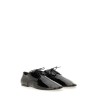SHINY LEATHER LACE-UP SHOE