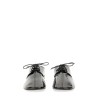 SHINY LEATHER LACE-UP SHOE