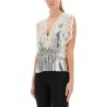 LACE AND SEQUIN TOP