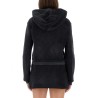 COTTON TERRY SWEATSHIRT WITH ZIPPER