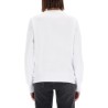 SWEATSHIRT WITH "BAROQUE" LOGO PATCH