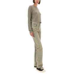 T-SHIRT "LS CROPPED SMALL LEVEL T"