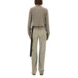 T-SHIRT "LS CROPPED SMALL LEVEL T"