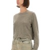 T-SHIRT "LS CROPPED SMALL LEVEL T"