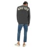 LOGO LAPEL CARDIGAN