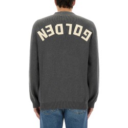 LOGO LAPEL CARDIGAN