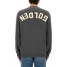 LOGO LAPEL CARDIGAN