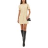 TEXTURED WOOL TWEED DRESS