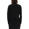 SHIRT WITH DRAPED COLLAR
