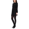 DOUBLE CREPE BASQUE SKIRT