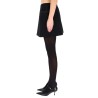 DOUBLE CREPE BASQUE SKIRT